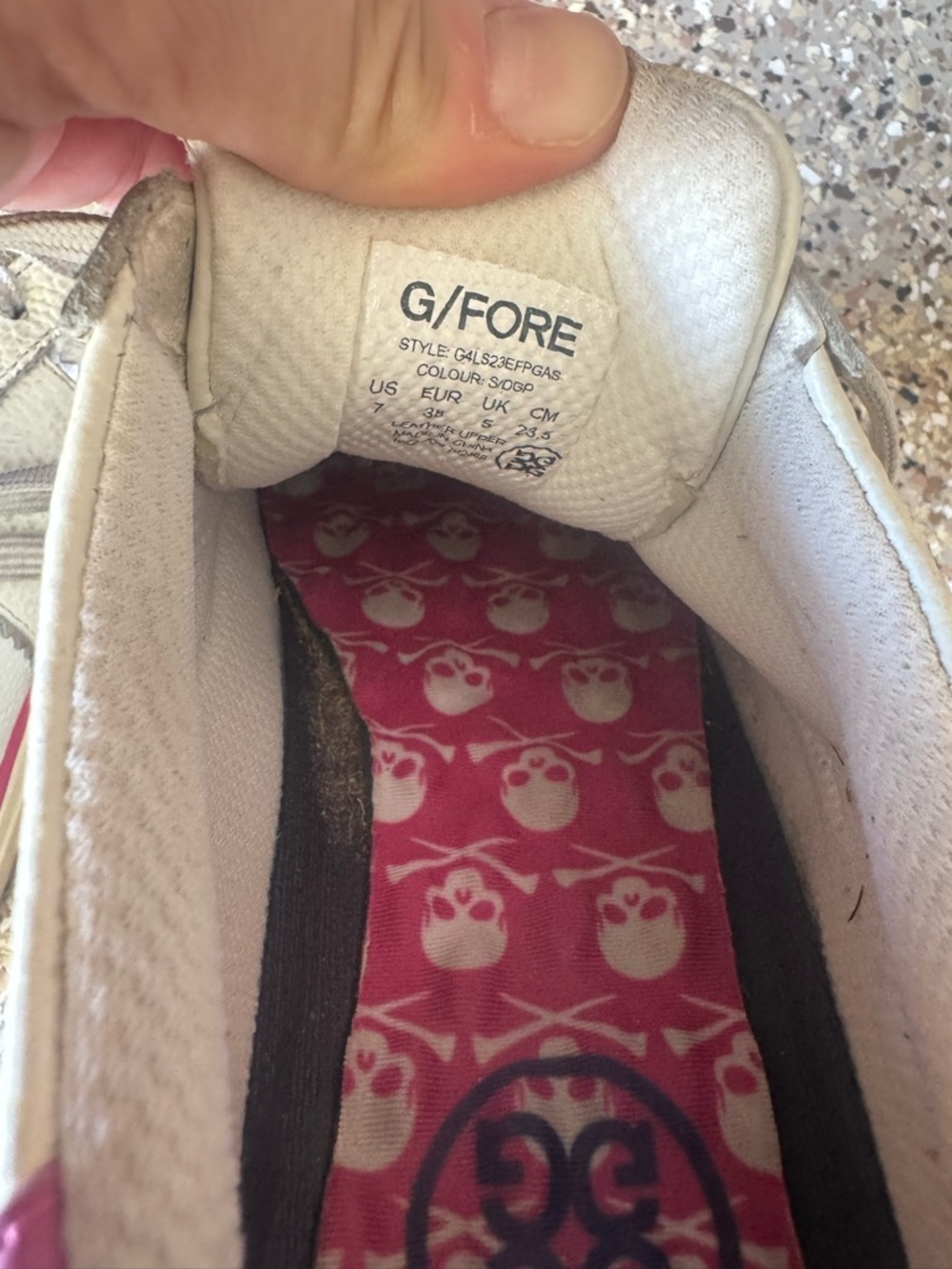 G/fore women’s golf shoe size 7 - Picture 5 of 5